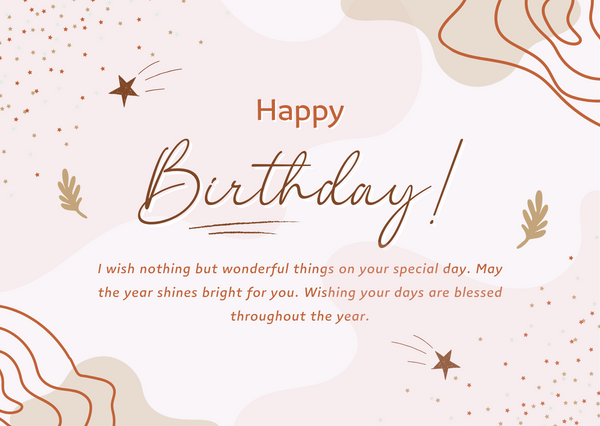 Birthday Gift Card