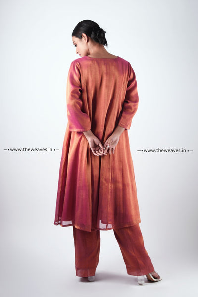 Handwoven Dhoop Chaun A Line Kurta Made Ups