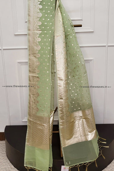 Pista Green Dupatta