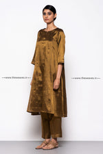 Load image into Gallery viewer, Copper A Line Kurti for Woman
