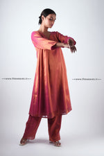 Load image into Gallery viewer, Handwoven Dhoop Chaun A Line Kurta Made Ups
