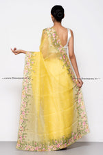 Load image into Gallery viewer, Best Yellow saree for haldi
